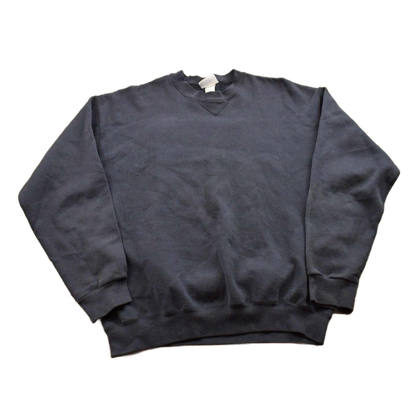 Other Clothing > Gender Neutral Adult Clothing > Hoodies & Sweatshirts > Sweatshirts Vintage 1990s Blank Crewneck Sweatshirt Men's XL