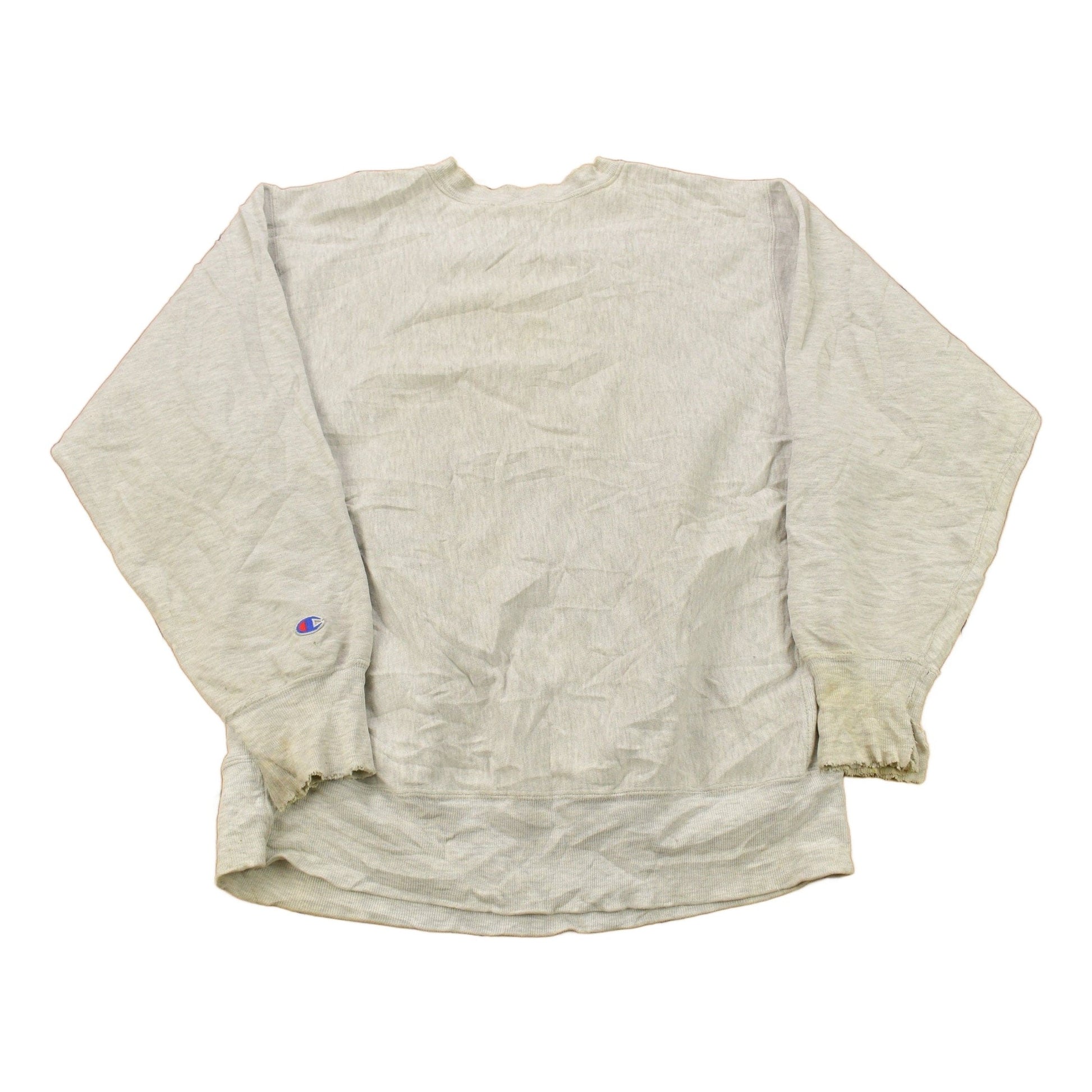 Other Clothing > Gender Neutral Adult Clothing > Hoodies & Sweatshirts > Sweatshirts Vintage 1990s Blank Grey Champion Reverse Weave Crewneck / Vintage Champion / Vintage Pullover / Streetwear /Made In USA / Sportswear