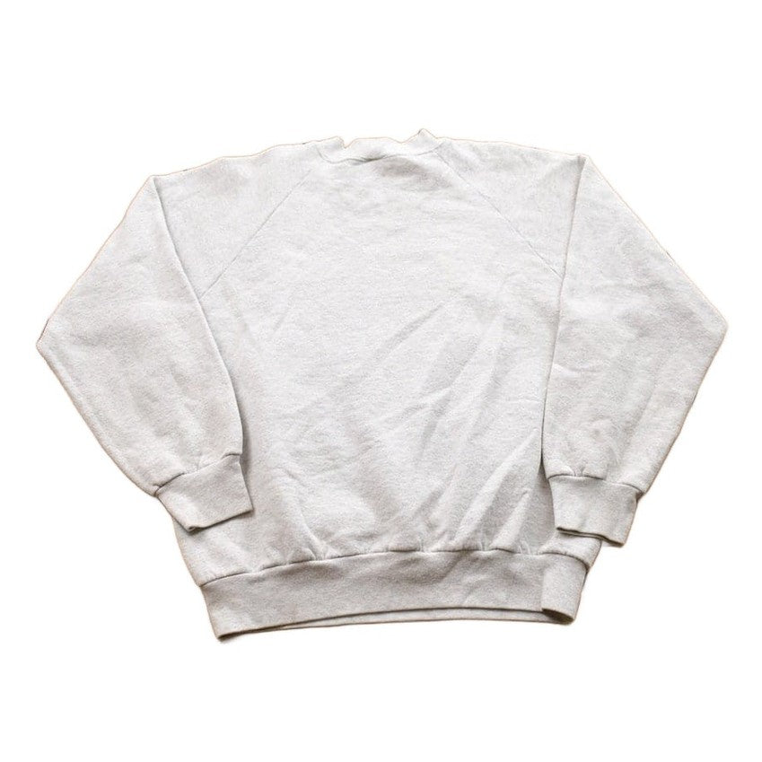 Other Clothing > Gender Neutral Adult Clothing > Hoodies & Sweatshirts > Sweatshirts Vintage 1990s Blank Grey Crewneck Sweatshirt Men's Small