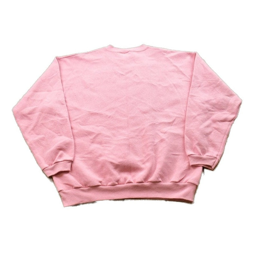 Other Clothing > Gender Neutral Adult Clothing > Hoodies & Sweatshirts > Sweatshirts Vintage 1990s Blank Pink Crewneck Sweatshirt / 90s Crewneck / Made In USA / Essential / Streetwear / 90s Blank / Tultex Crewneck / Tultex
