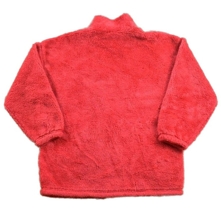 Other Clothing > Gender Neutral Adult Clothing > Hoodies & Sweatshirts > Sweatshirts Vintage 1990s Blank Red Apples Full Zip Fleece Sweatshirt Men's Large