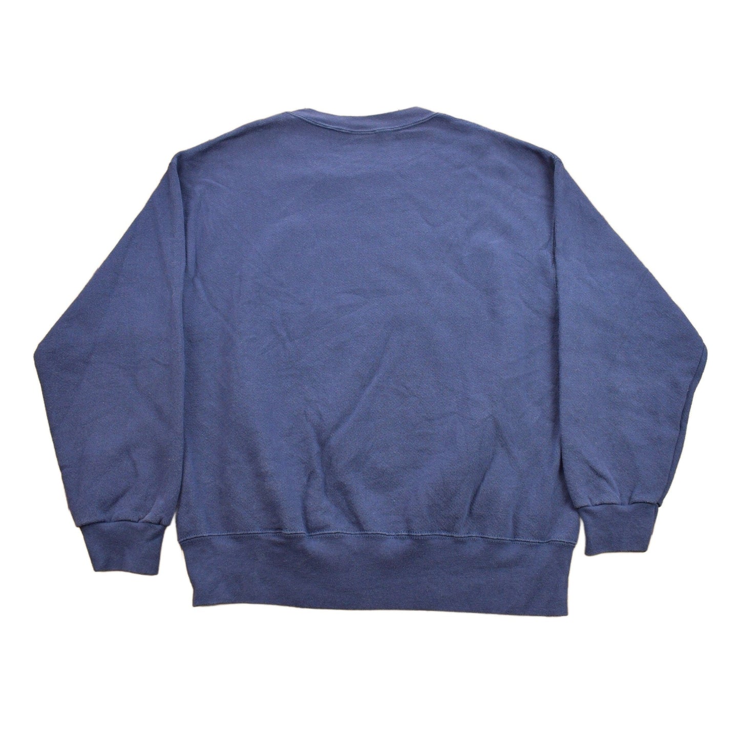 Other Clothing > Gender Neutral Adult Clothing > Hoodies & Sweatshirts > Sweatshirts Vintage 1990s Blank Simple Sportswear Crewneck Sweatshirt / Basic Style / Made In USA / Essential / Streetwear / 90s Blank