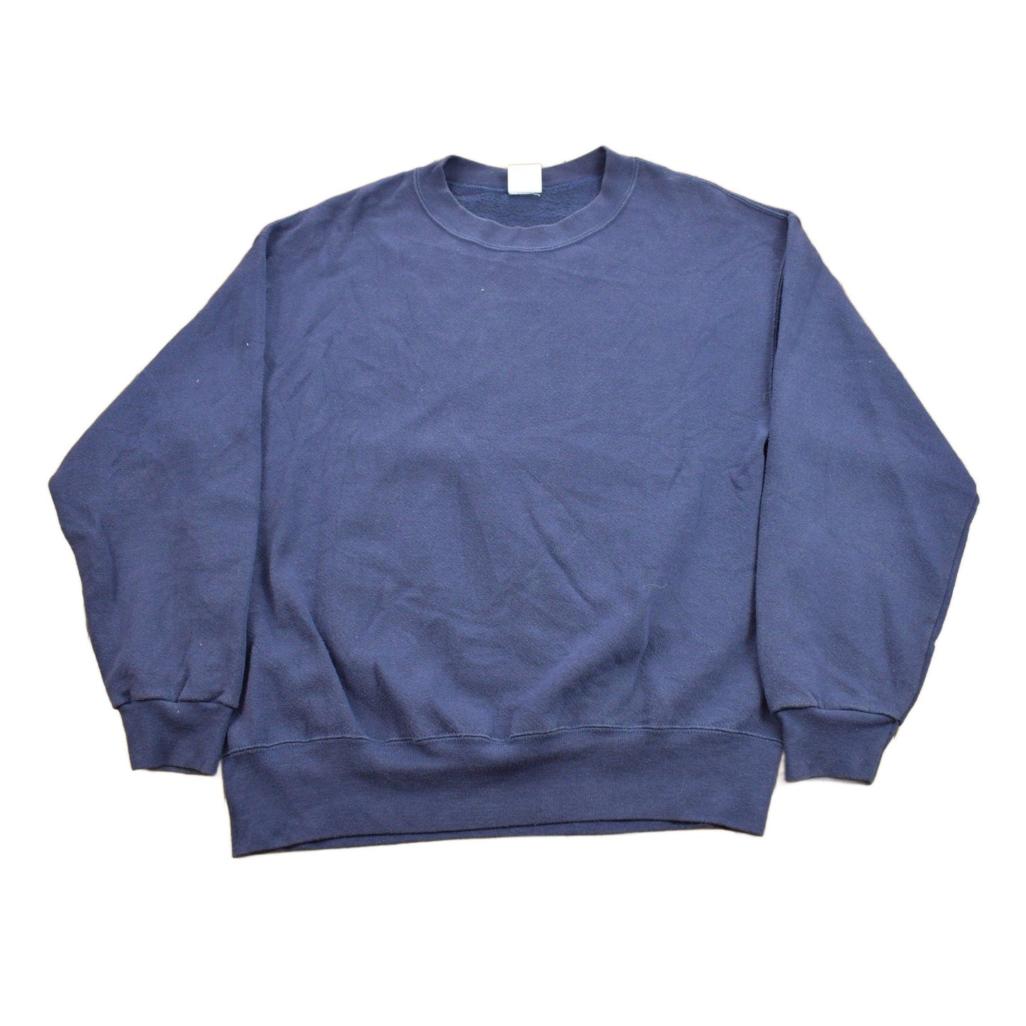 Other Clothing > Gender Neutral Adult Clothing > Hoodies & Sweatshirts > Sweatshirts Vintage 1990s Blank Simple Sportswear Crewneck Sweatshirt / Basic Style / Made In USA / Essential / Streetwear / 90s Blank