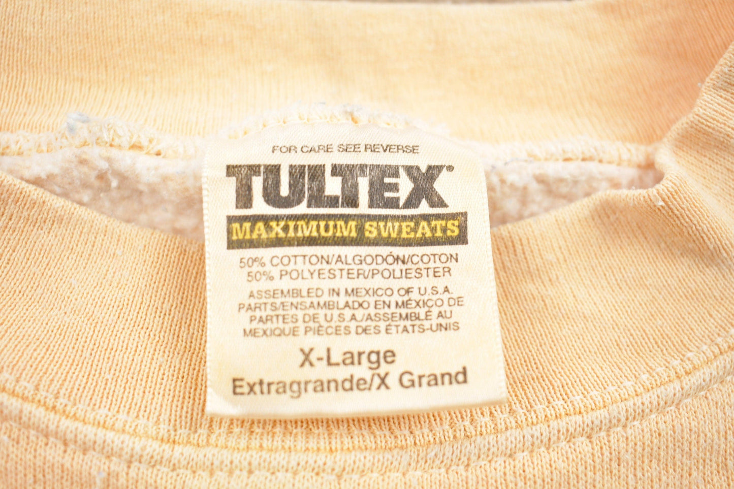 Other Clothing > Gender Neutral Adult Clothing > Hoodies & Sweatshirts > Sweatshirts Vintage 1990s Blank Tultex Crewneck Sweatshirt Men's XL