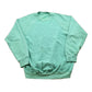 Other Clothing > Gender Neutral Adult Clothing > Hoodies & Sweatshirts > Sweatshirts Vintage 1990s Blank Turquoise Crewneck Sweatshirt Men's Small