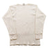 Proper Vintage Clothing > Gender Neutral Adult Clothing > Hoodies & Sweatshirts > Sweatshirts Vintage 1990s Blank White Thermal Crewneck Sweatshirt / 90s Crewneck / Made In USA / Essential / Streetwear / 90s Blank / Long Johns Shirt