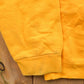 Other Clothing > Gender Neutral Adult Clothing > Hoodies & Sweatshirts > Sweatshirts Vintage 1990s Blank Yellow Crewneck Sweatshirt / 90s Crewneck / Made In USA / Essential / Streetwear / 90s Blank