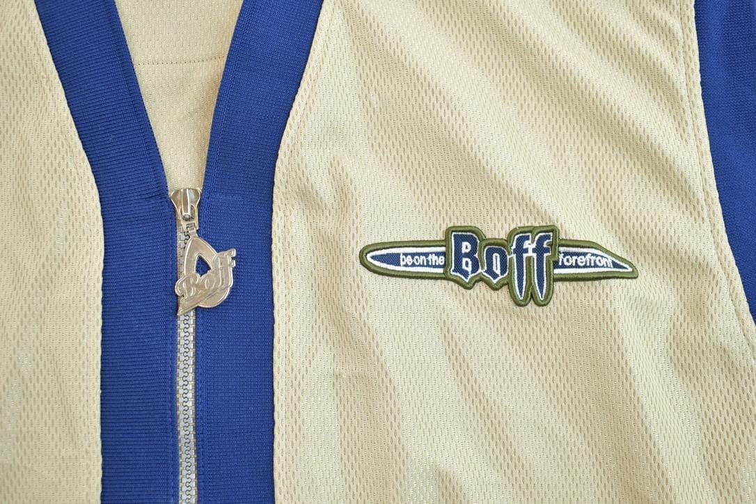 Other Clothing > Gender Neutral Adult Clothing > Hoodies & Sweatshirts > Sweatshirts Vintage 1990s Boff Zip Up Vest Men's 2XL