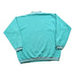 Other Clothing > Gender Neutral Adult Clothing > Hoodies & Sweatshirts > Sweatshirts Vintage 1990s Bold Spirit Turquoise Blank Sweatshirt / 90s Sweatshirt / Made In USA / Essential / Streetwear / 90s Blank / Striped Collar