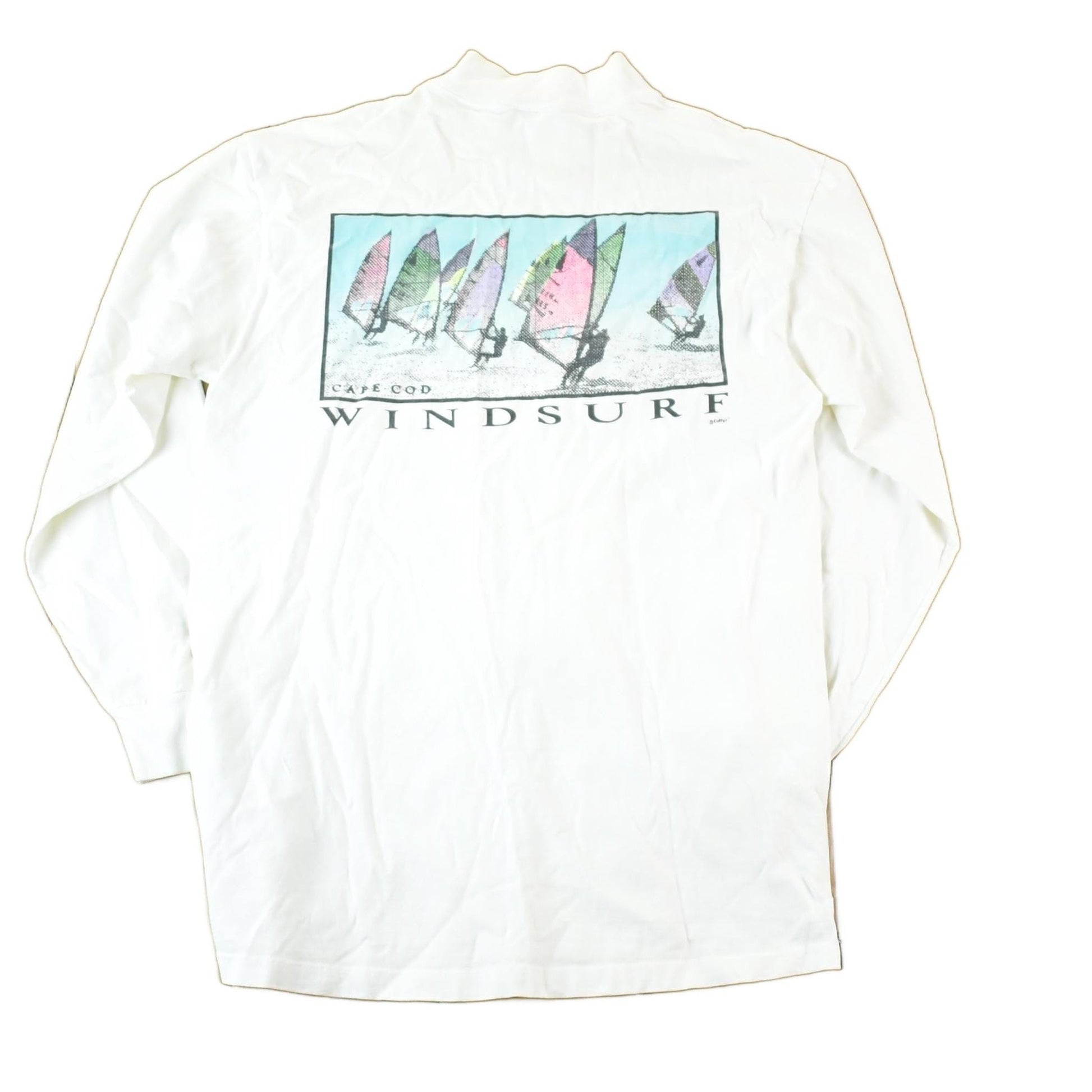 Other Clothing > Gender Neutral Adult Clothing > Hoodies & Sweatshirts > Sweatshirts Vintage 1990s Cape Cod Windsurf Crewneck Sweatshirt Mens M