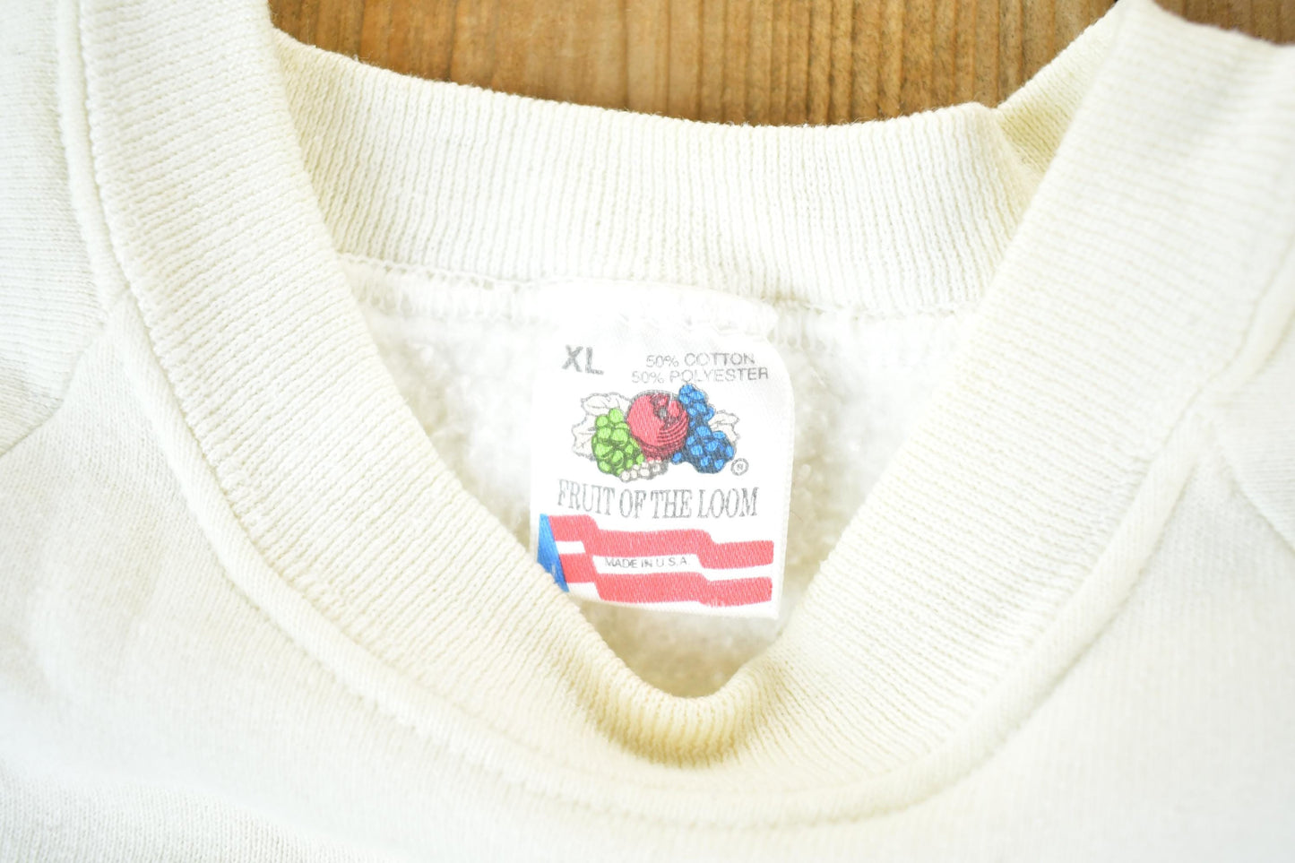 Other Clothing > Gender Neutral Adult Clothing > Hoodies & Sweatshirts > Sweatshirts Vintage 1990s Cartoon Naughty Reindeer Christmas Crewneck Sweatshirt Mens L