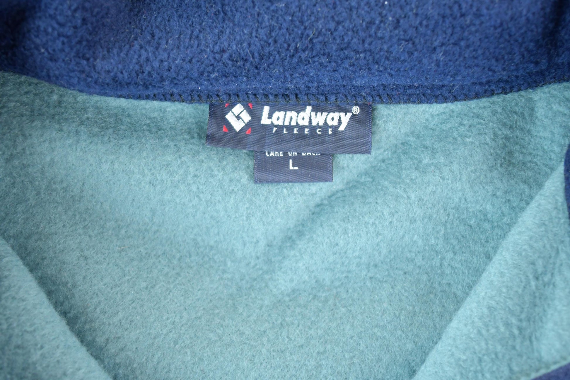 Other Clothing > Gender Neutral Adult Clothing > Hoodies & Sweatshirts > Sweatshirts Vintage 1990s CR England Full Zip Fleece Sweatshirt Mens L