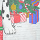 Other Clothing > Gender Neutral Adult Clothing > Hoodies & Sweatshirts > Sweatshirts Vintage 1990s Dalmatian Christmas Sweater Night Dress Womens XL