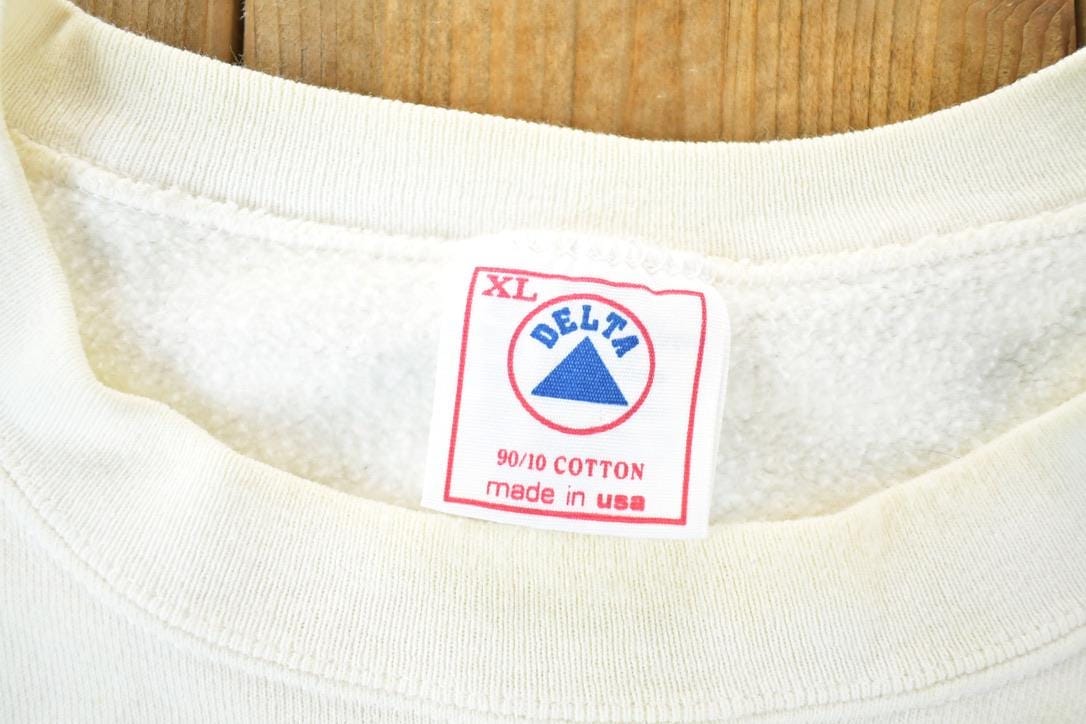 Other Clothing > Gender Neutral Adult Clothing > Hoodies & Sweatshirts > Sweatshirts Vintage 1990s Devries Taverne Amsterdam Crewneck Sweatshirt Mens L