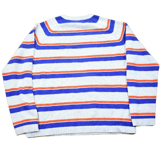 Other Clothing > Gender Neutral Adult Clothing > Hoodies & Sweatshirts > Sweatshirts Vintage 1990s F Ink Wool Knit Raglan Crewneck Sweater Men's XL