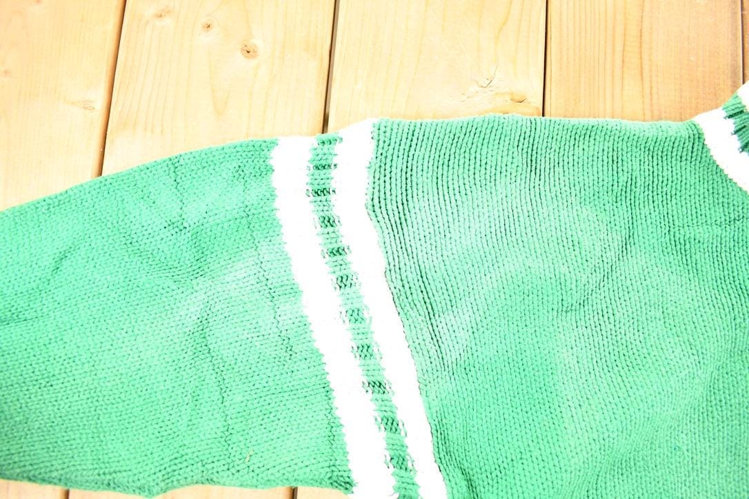 Other Clothing > Gender Neutral Adult Clothing > Hoodies & Sweatshirts > Sweatshirts Vintage 1990s Gap Knit Abstract Pattern Crewneck Sweater Mens M