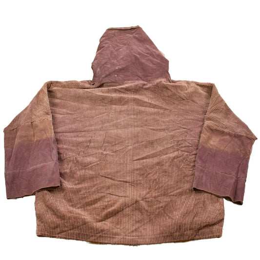 Other Clothing > Gender Neutral Adult Clothing > Hoodies & Sweatshirts > Sweatshirts Vintage 1990s Japanese Fashion Corduroy Jacket Men's 2XL