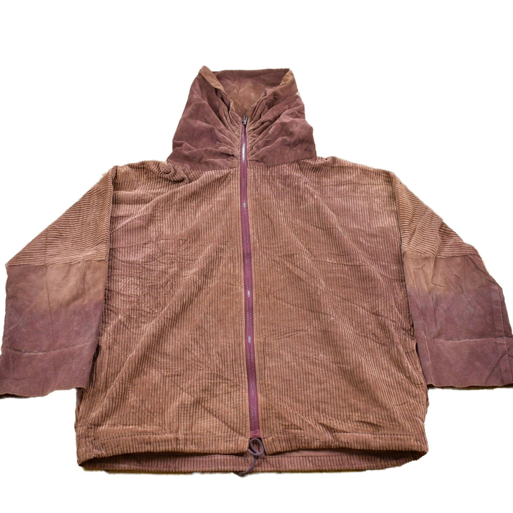 Other Clothing > Gender Neutral Adult Clothing > Hoodies & Sweatshirts > Sweatshirts Vintage 1990s Japanese Fashion Corduroy Jacket Men's 2XL