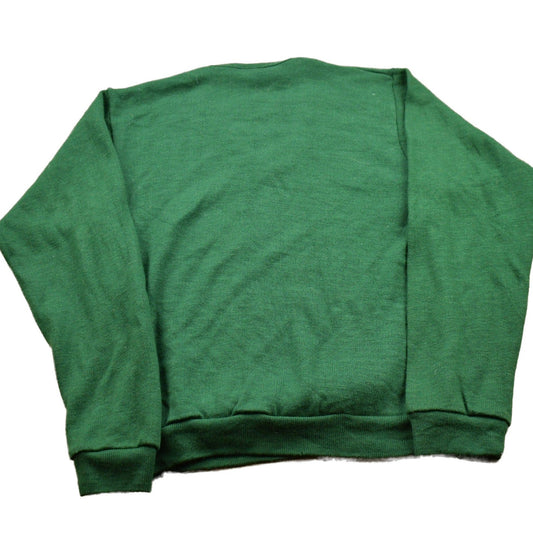 Other Clothing > Gender Neutral Adult Clothing > Hoodies & Sweatshirts > Sweatshirts Vintage 1990s Marinette Catholic Central Michigan Knit Uniform Sweatshirt Men's 2XS