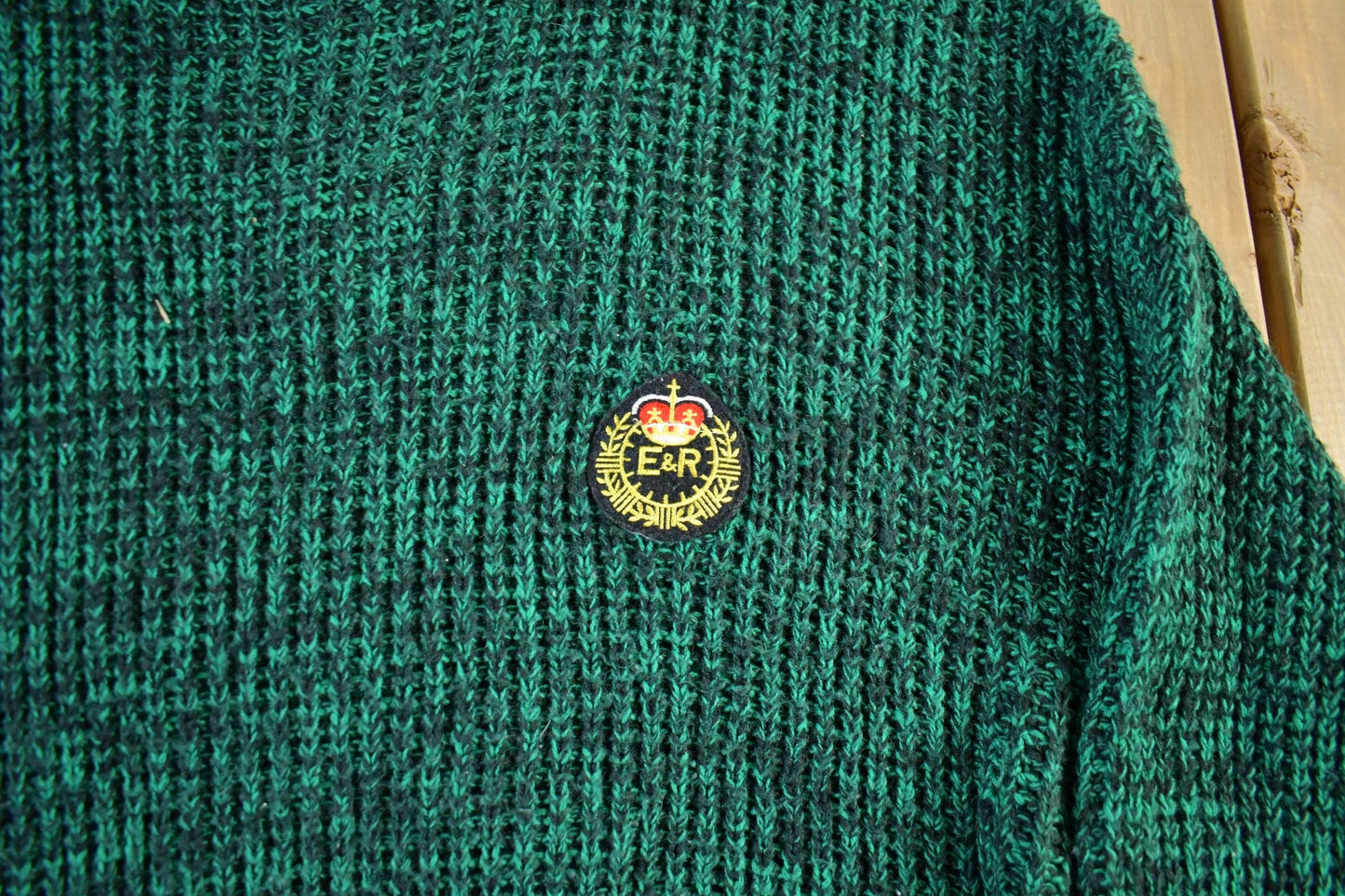 Other Clothing > Gender Neutral Adult Clothing > Hoodies & Sweatshirts > Sweatshirts Vintage 1990s New Logic Knit Sweater Men's Large