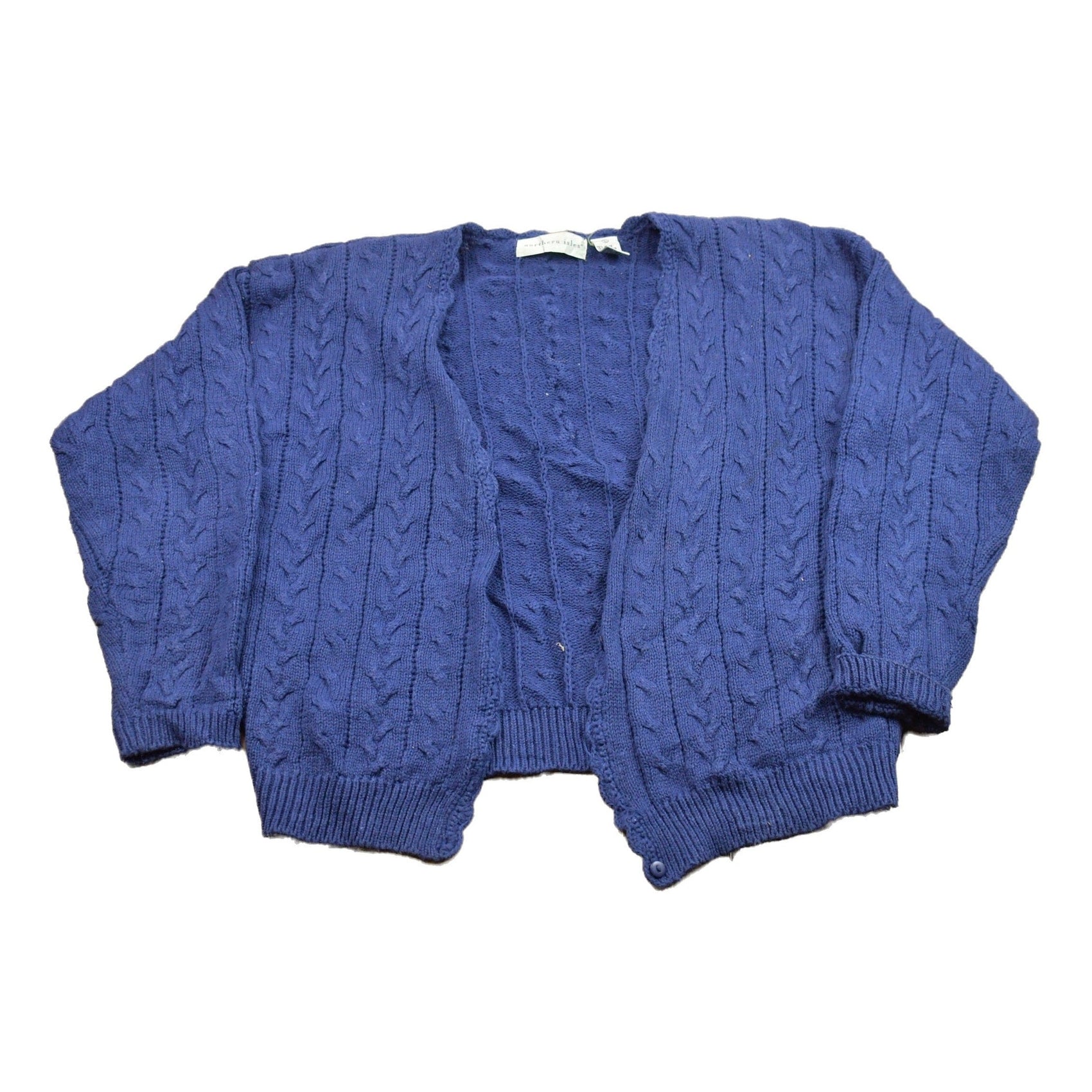 Other Clothing > Gender Neutral Adult Clothing > Hoodies & Sweatshirts > Sweatshirts Vintage 1990s Northern Aisles Button Up Cardigan Sweater Women's M