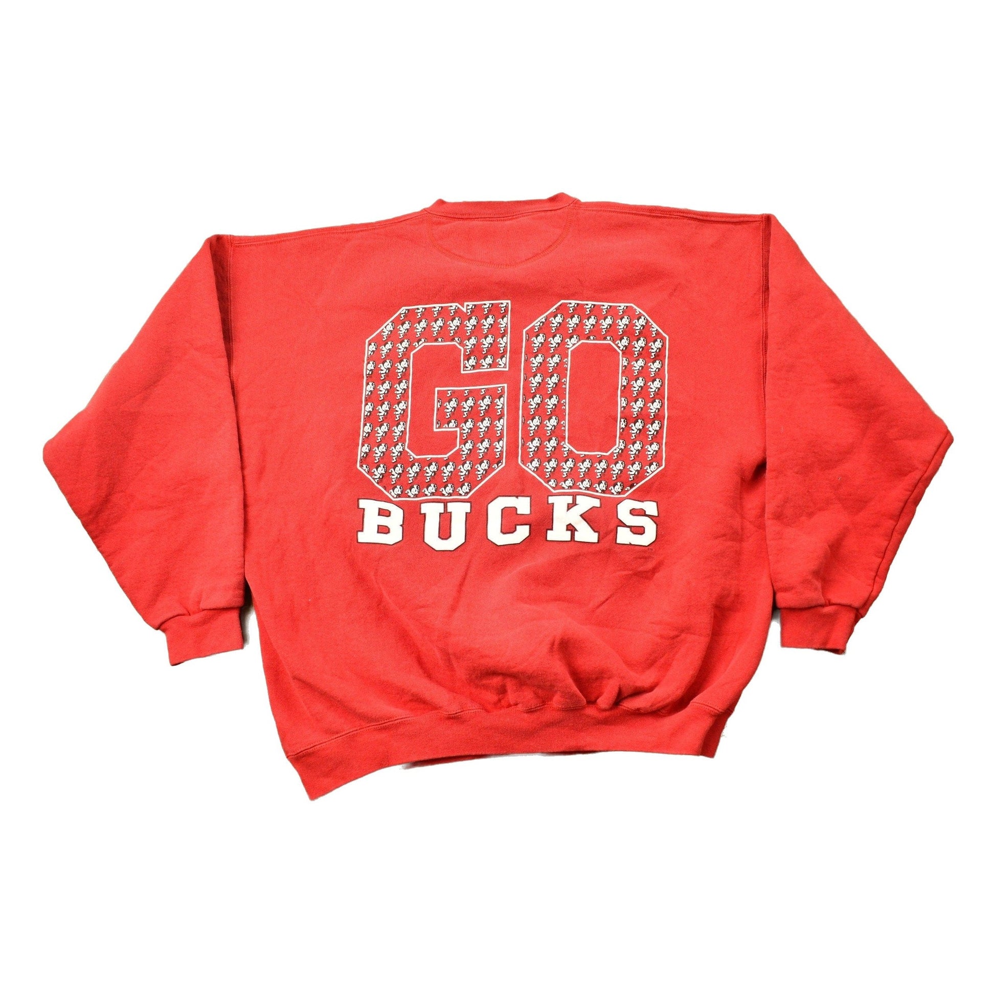 Other Clothing > Gender Neutral Adult Clothing > Hoodies & Sweatshirts > Sweatshirts Vintage 1990s Ohio State University Buckeyes Collegiate Crewneck Men's XL