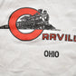 Other Clothing > Gender Neutral Adult Clothing > Hoodies & Sweatshirts > Sweatshirts Vintage 1990s Orrville Ohio Train Theme Crewneck Sweatshirt Men's Medium