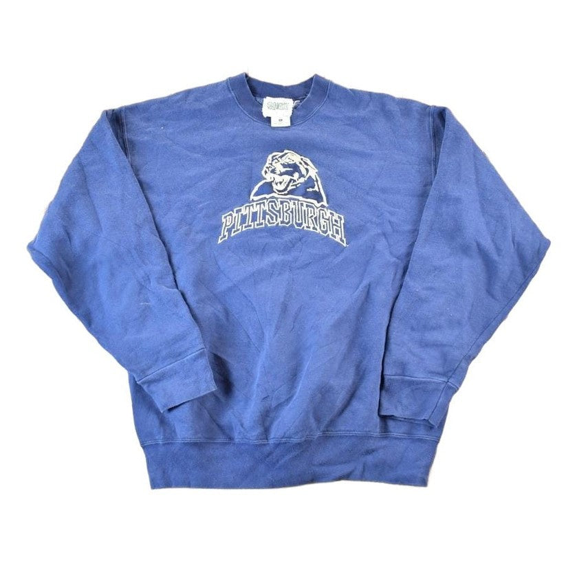 Other Clothing > Gender Neutral Adult Clothing > Hoodies & Sweatshirts > Sweatshirts Vintage 1990s Pittsburgh Turtle Creek University Crewneck Mens XL