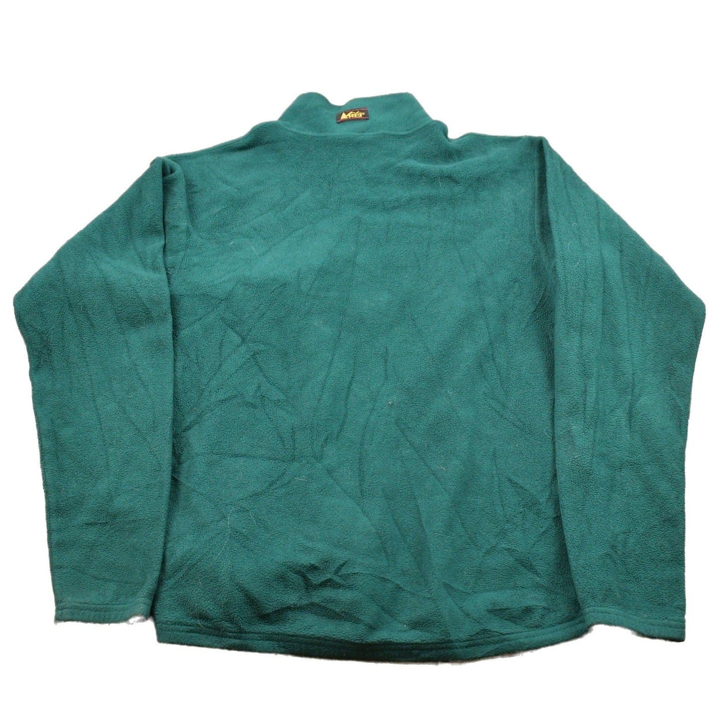 Other Clothing > Gender Neutral Adult Clothing > Hoodies & Sweatshirts > Sweatshirts Vintage 1990s REI Quarter Zip Fleece Sweater Men's Large