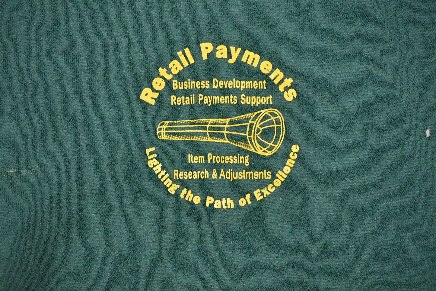 Other Clothing > Gender Neutral Adult Clothing > Hoodies & Sweatshirts > Sweatshirts Vintage 1990s Retail Payments Crewneck Sweatshirt Men's XL