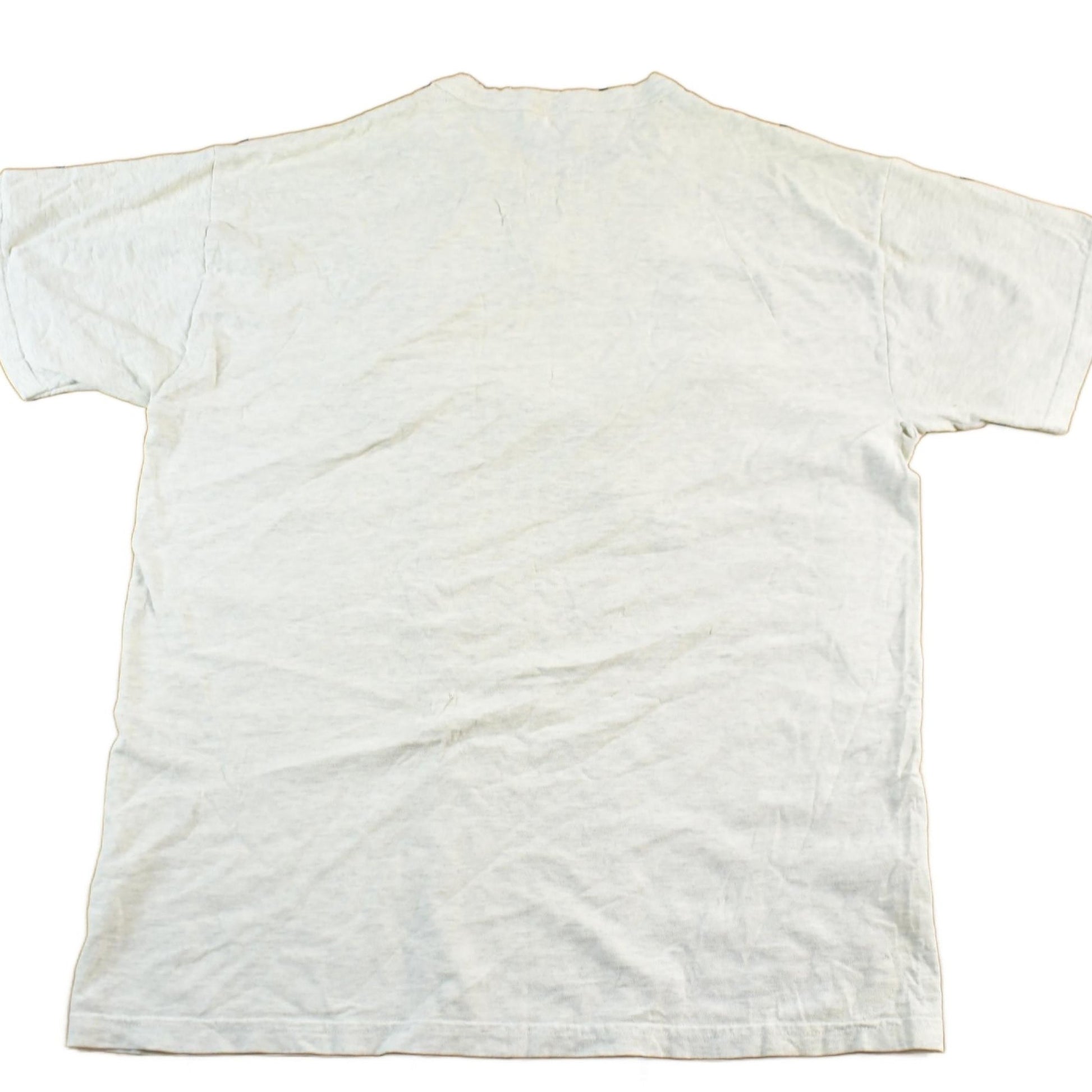 Other Clothing > Gender Neutral Adult Clothing > Hoodies & Sweatshirts > Sweatshirts Vintage 1990s Russell Athletics Blank Embroidered T-Shirt Men's Large Men's Medium