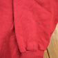 Other Clothing > Gender Neutral Adult Clothing > Hoodies & Sweatshirts > Sweatshirts Vintage 1990s Russell Athletics Blank Red Crewneck Sweatshirt Men's Medium
