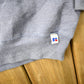 Other Clothing > Gender Neutral Adult Clothing > Hoodies & Sweatshirts > Sweatshirts Vintage 1990s Russell Athletics Grey Blank Crewneck Sweatshirt Men's Large