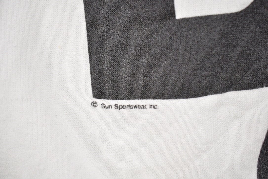 Other Clothing > Gender Neutral Adult Clothing > Hoodies & Sweatshirts > Sweatshirts Vintage 1990s Santa Theme Christmas Sweater Men's Medium