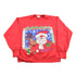 Other Clothing > Gender Neutral Adult Clothing > Hoodies & Sweatshirts > Sweatshirts Vintage 1990s Santa Theme Christmas Sweater Men&