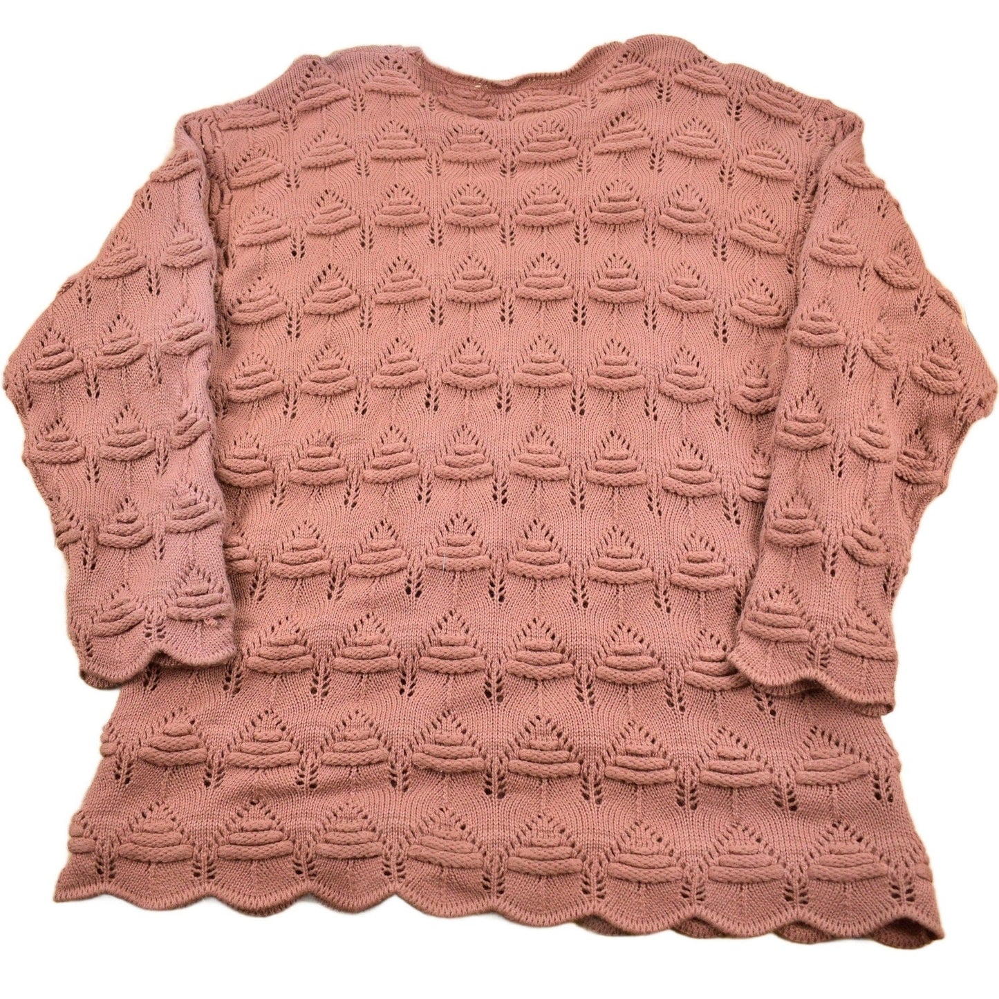 Other Clothing > Gender Neutral Adult Clothing > Hoodies & Sweatshirts > Sweatshirts Vintage 1990s Sara Valentina Yarn Knit Sweater Men's Large