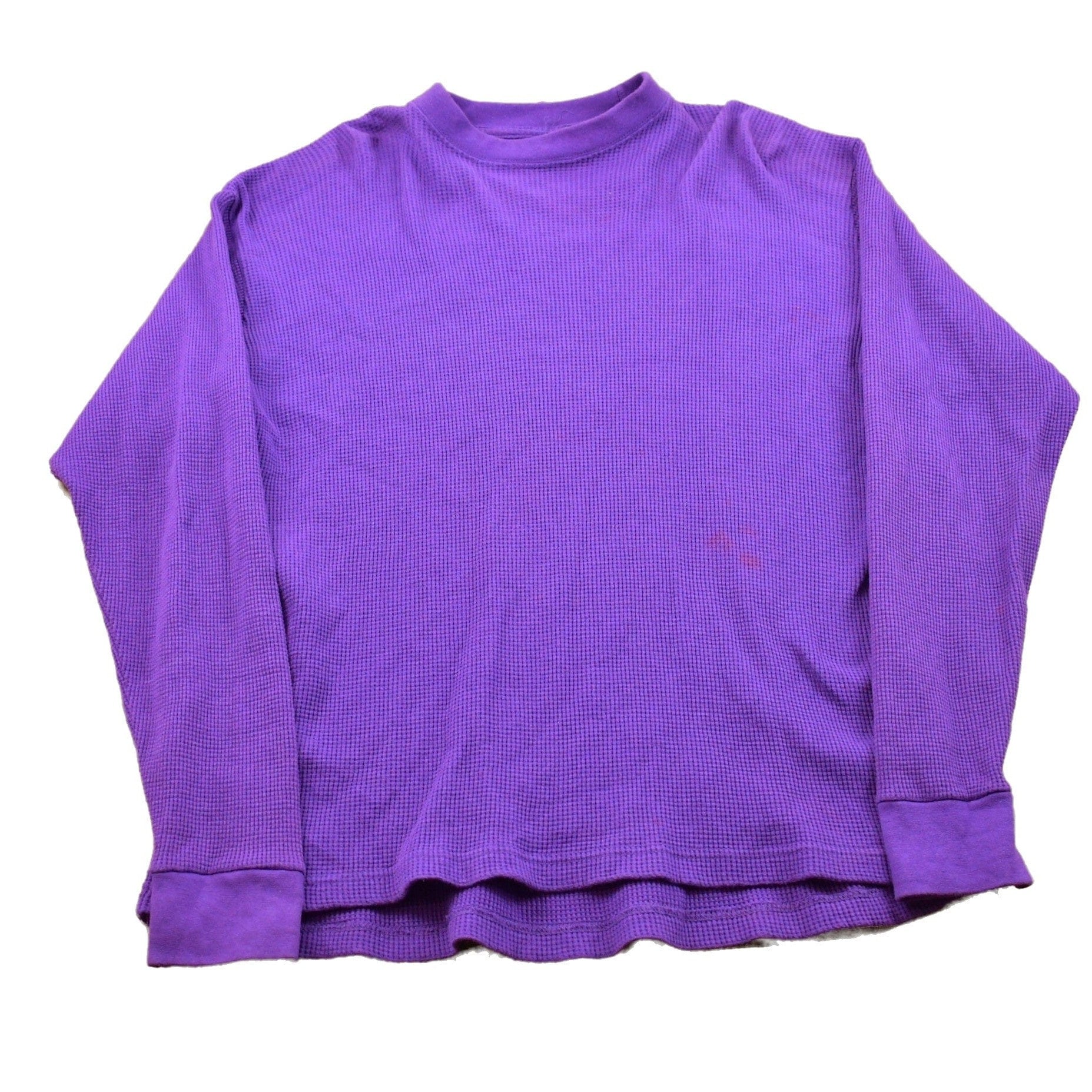 Other Clothing > Gender Neutral Adult Clothing > Hoodies & Sweatshirts > Sweatshirts Vintage 1990s Sun Wear Thermal Crewneck Sweatshirt Men's XL