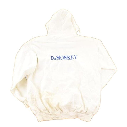 Other Clothing > Gender Neutral Adult Clothing > Hoodies & Sweatshirts > Sweatshirts Vintage 1990s Tartan Choir Da Monkey Hoodie Sweatshirt Men's L