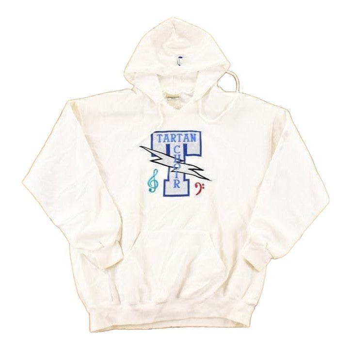 Other Clothing > Gender Neutral Adult Clothing > Hoodies & Sweatshirts > Sweatshirts Vintage 1990s Tartan Choir Da Monkey Hoodie Sweatshirt Men's L