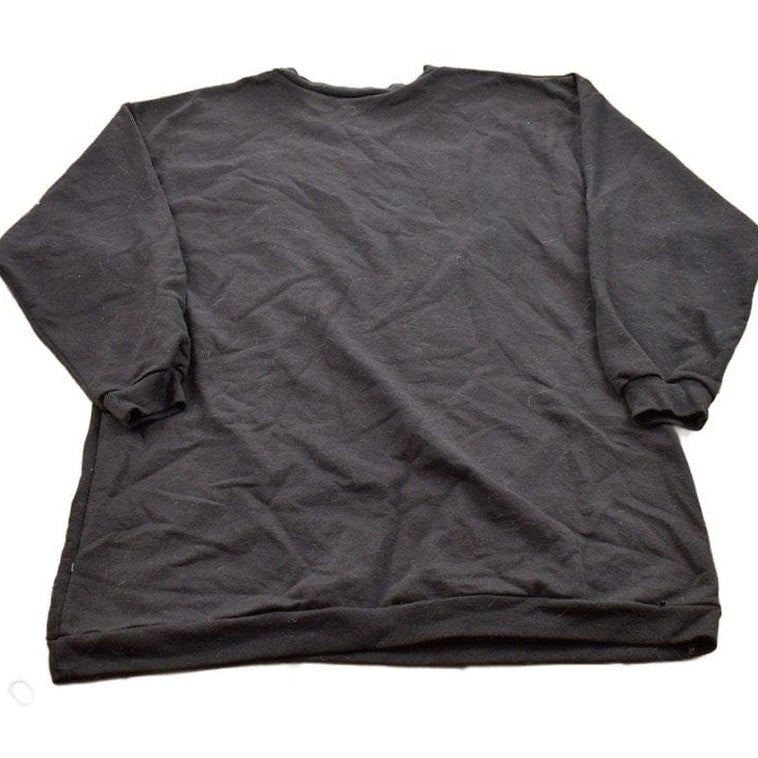 Other Clothing > Gender Neutral Adult Clothing > Hoodies & Sweatshirts > Sweatshirts Vintage 1990s Tee Dee's Kittens and Flowers Themed Crewneck Sweater Men's Medium