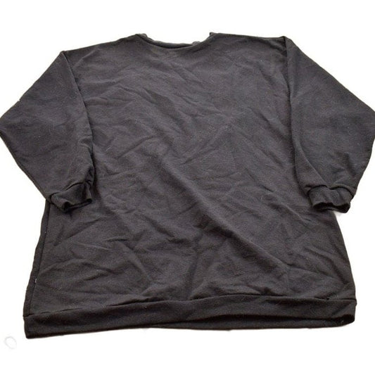 Other Clothing > Gender Neutral Adult Clothing > Hoodies & Sweatshirts > Sweatshirts Vintage 1990s Tee Dee's Kittens and Flowers Themed Crewneck Sweater Men's Medium