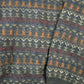 Other Clothing > Gender Neutral Adult Clothing > Hoodies & Sweatshirts > Sweatshirts Vintage 1990s Towncraft Knit Abstract Pattern Crewneck Sweater Mens L
