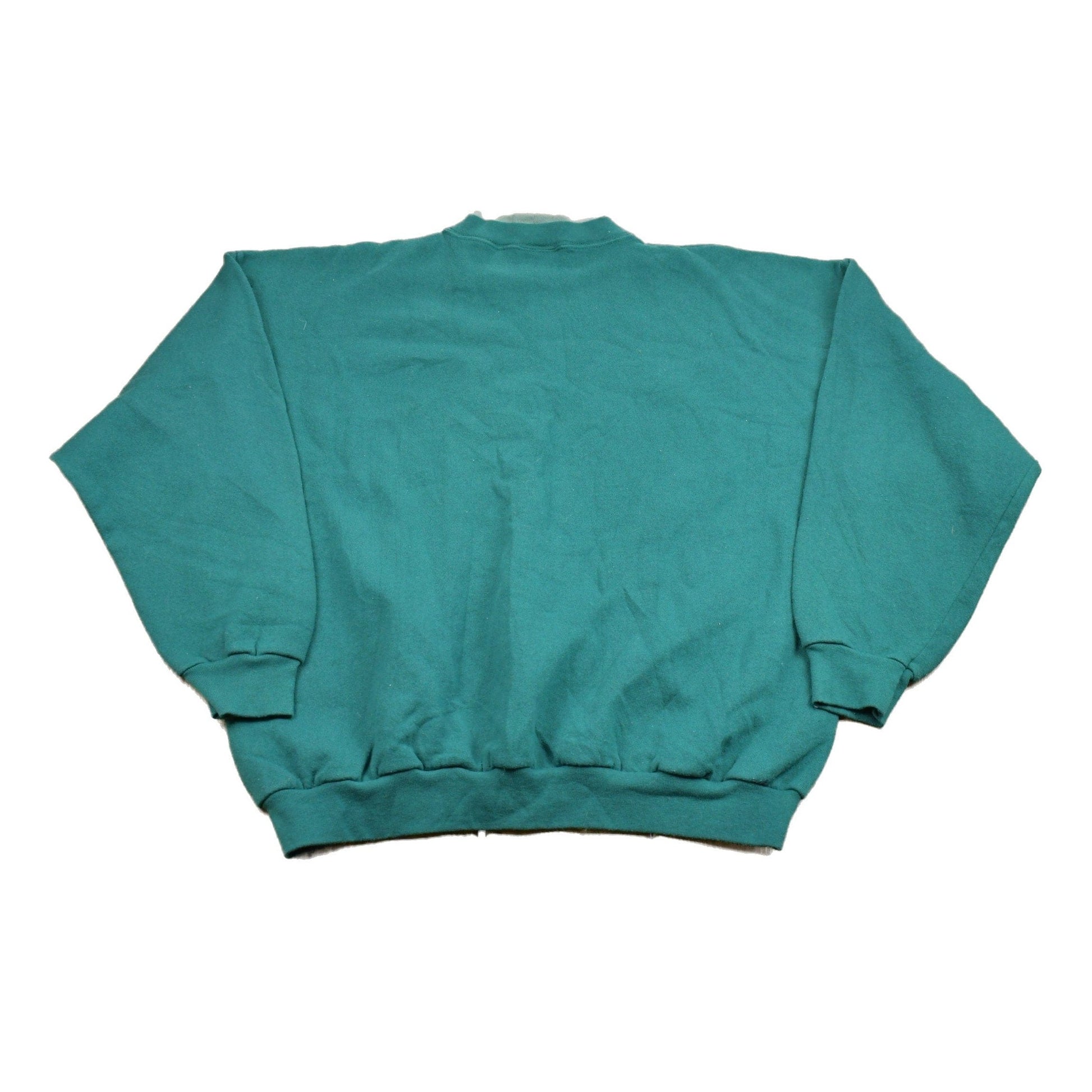 Other Clothing > Gender Neutral Adult Clothing > Hoodies & Sweatshirts > Sweatshirts Vintage 1990s Tultex Double Collared Crewneck Sweatshirt Men's XL