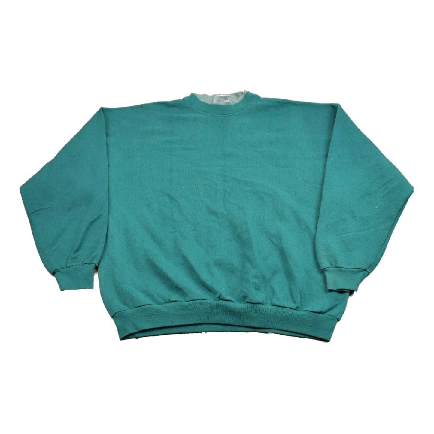 Other Clothing > Gender Neutral Adult Clothing > Hoodies & Sweatshirts > Sweatshirts Vintage 1990s Tultex Double Collared Crewneck Sweatshirt Men's XL