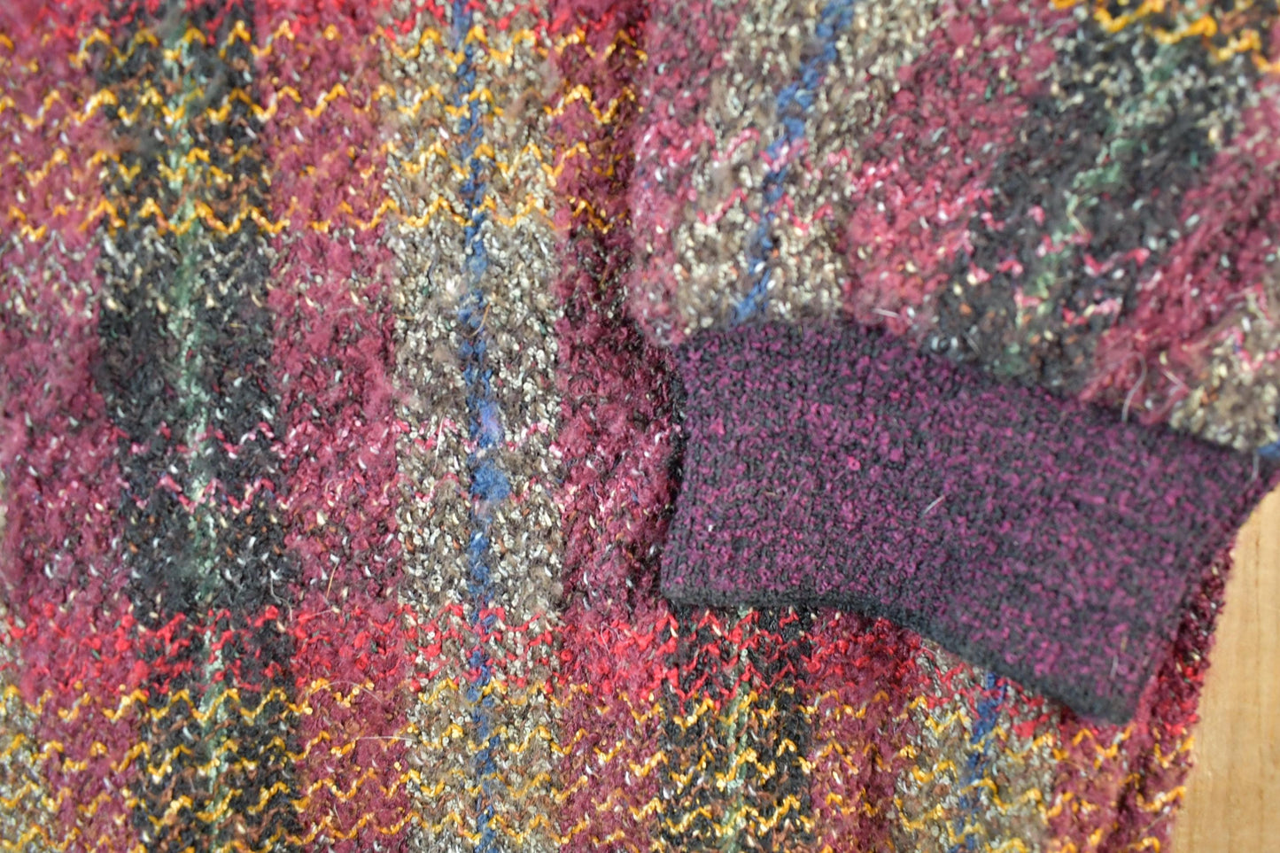 Other Clothing > Gender Neutral Adult Clothing > Hoodies & Sweatshirts > Sweatshirts Vintage 1990s Tundra Canada Plaid Knit Crewneck Sweater Mens XL