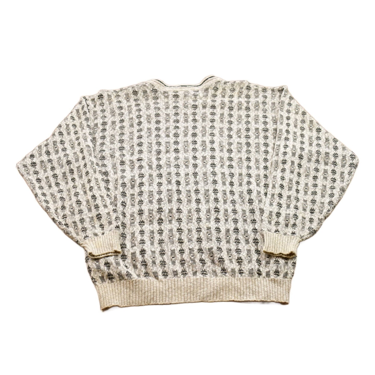 Other Clothing > Gender Neutral Adult Clothing > Hoodies & Sweatshirts > Sweatshirts Vintage 1990s Tundra Knitted Crewneck Sweater Men's 3XL