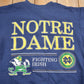 Other Clothing > Gender Neutral Adult Clothing > Hoodies & Sweatshirts > Sweatshirts Vintage 1990s University Of Notre Dame Fighting Irish Collegiate Crewneck Men's S