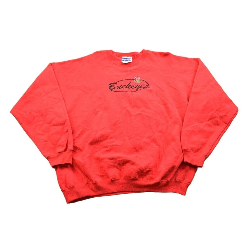 Other Clothing > Gender Neutral Adult Clothing > Hoodies & Sweatshirts > Sweatshirts Vintage 1990s University Of Ohio State Collegiate Crewneck Men's 2XL