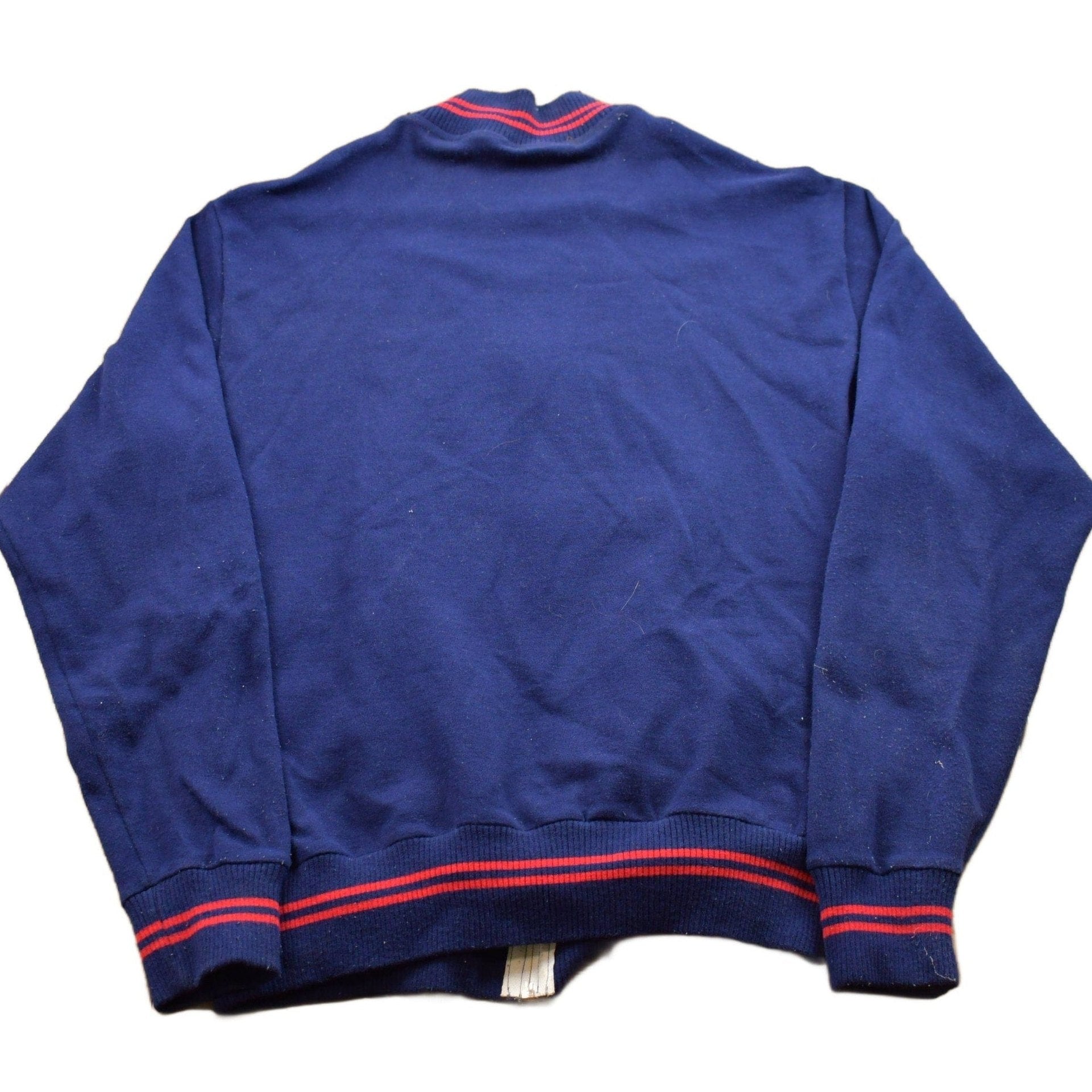 Other Clothing > Gender Neutral Adult Clothing > Hoodies & Sweatshirts > Sweatshirts Vintage 1990s Veneto Zip Up Track Sweatshirt Men's Large