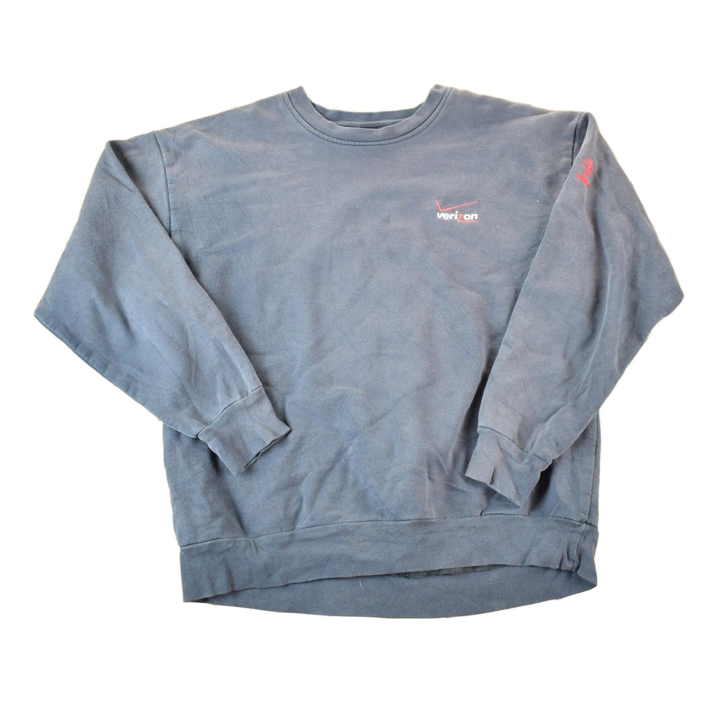 Other Clothing > Gender Neutral Adult Clothing > Hoodies & Sweatshirts > Sweatshirts Vintage 1990s Verizon Crewneck Sweatshirt Mens L